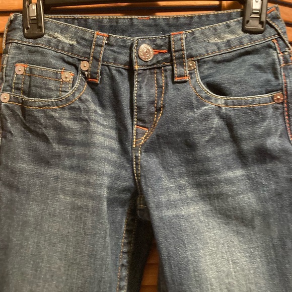 True Religion Distressed Blue Jeans - Picture 3 of 13